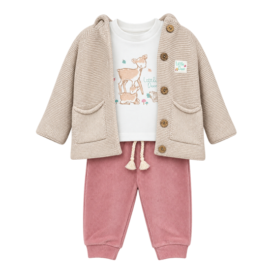 Bibaby Little Deer 3'lü Takım