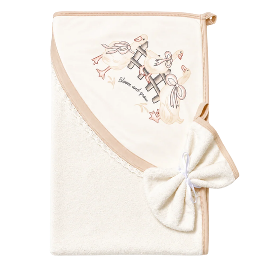 Bibaby Twinn Duck Silgi Bebek Havlusu 75x75cm