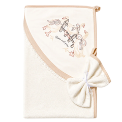 Bibaby Twinn Duck Silgi Bebek Havlusu 75x75cm