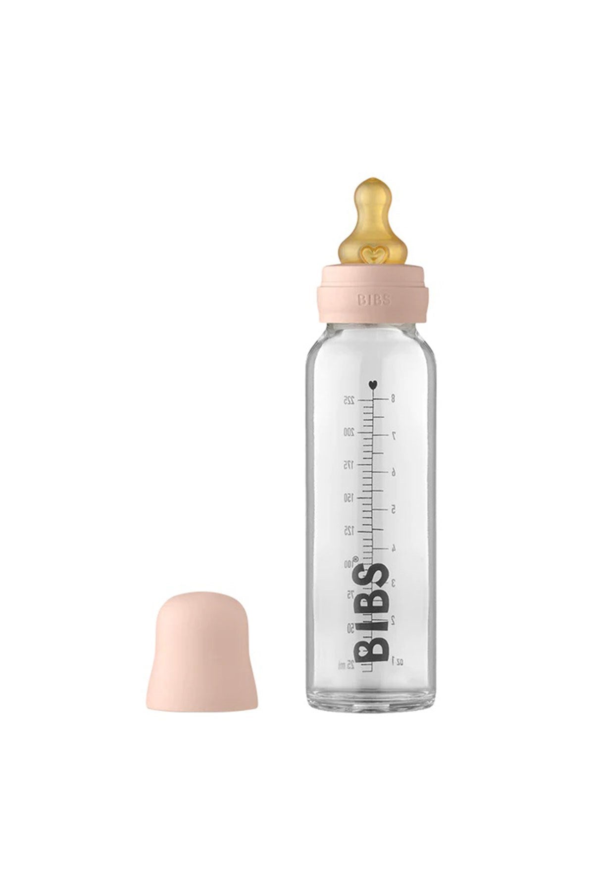 Bibs Baby Bottle Complete Set 225ml Blush - Welcome Baby