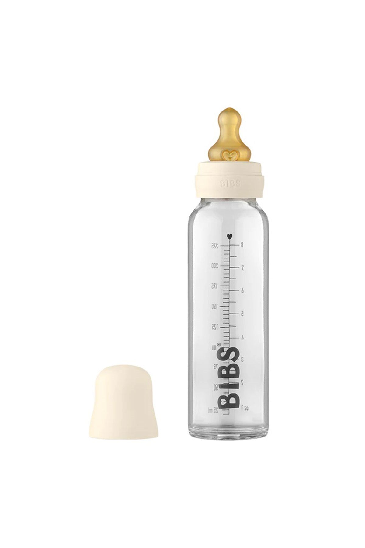 Bibs Baby Bottle Complete Set 225 ML - Ivory