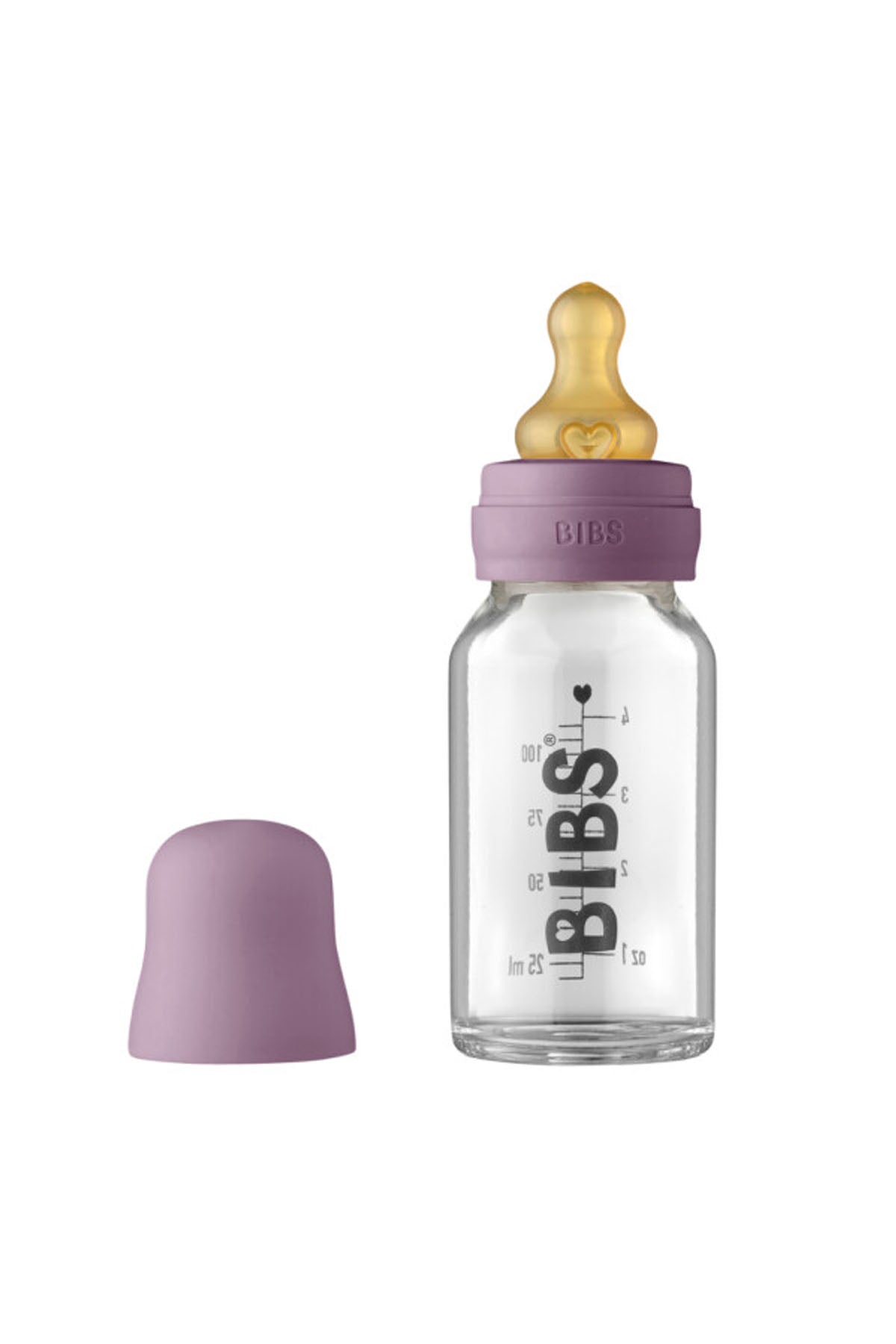 Bibs Cam Biberon 110 Ml Mauve