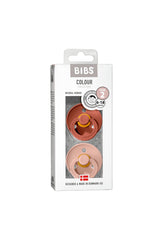 Bibs Colour 2'li Kauçuk Emzik - Woodchuck / Blush No:2 - Welcome Baby