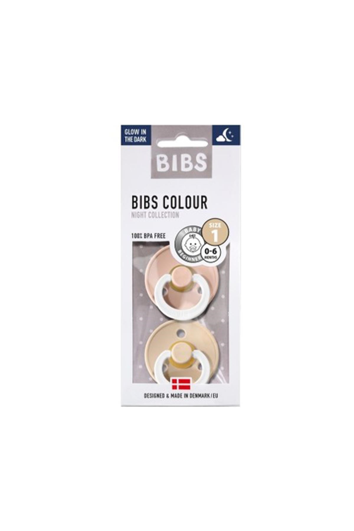 Bibs Colour Emzik 2li - Blush Night / Vanilla Night No:1 Latex