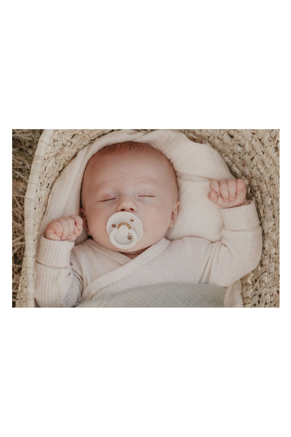 Bibs Colour Emzik 2'li Sage / Ivory No:2 Latex - Welcome Baby
