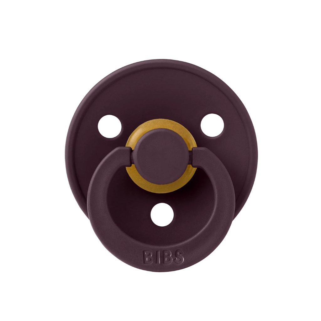Bibs Colour Kauçuk Emzik Plum No 1