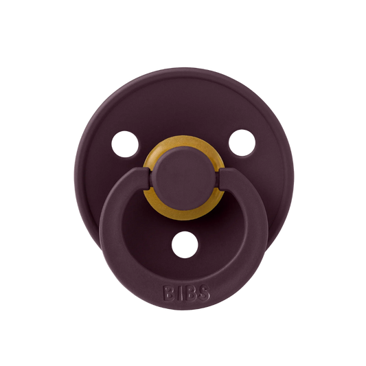 Bibs Colour Kauçuk Emzik Plum No 1