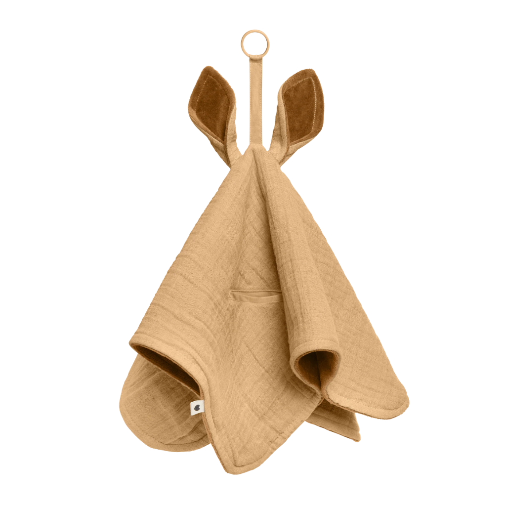 Bibs Cuddle Cloth Kangaroo Desert Sand