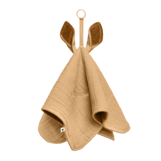 Bibs Cuddle Cloth Kangaroo Desert Sand