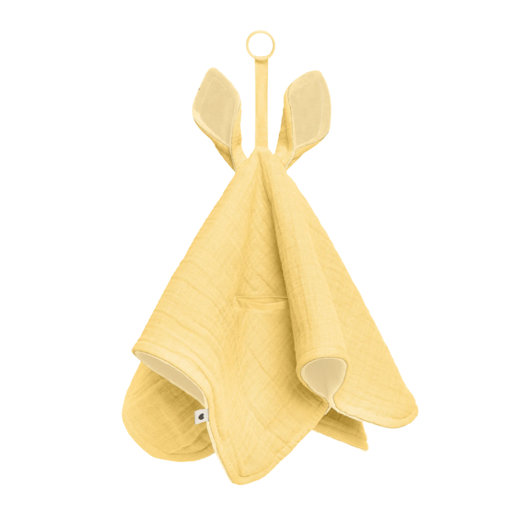 Bibs Cuddle Cloth Kangaroo Pale Butter