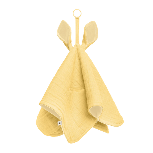 Bibs Cuddle Cloth Kangaroo Pale Butter