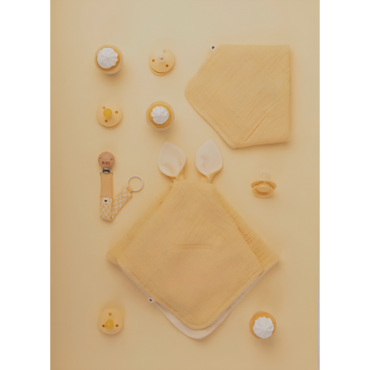 Bibs Cuddle Cloth Kangaroo Pale Butter