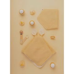 Bibs Cuddle Cloth Kangaroo Pale Butter