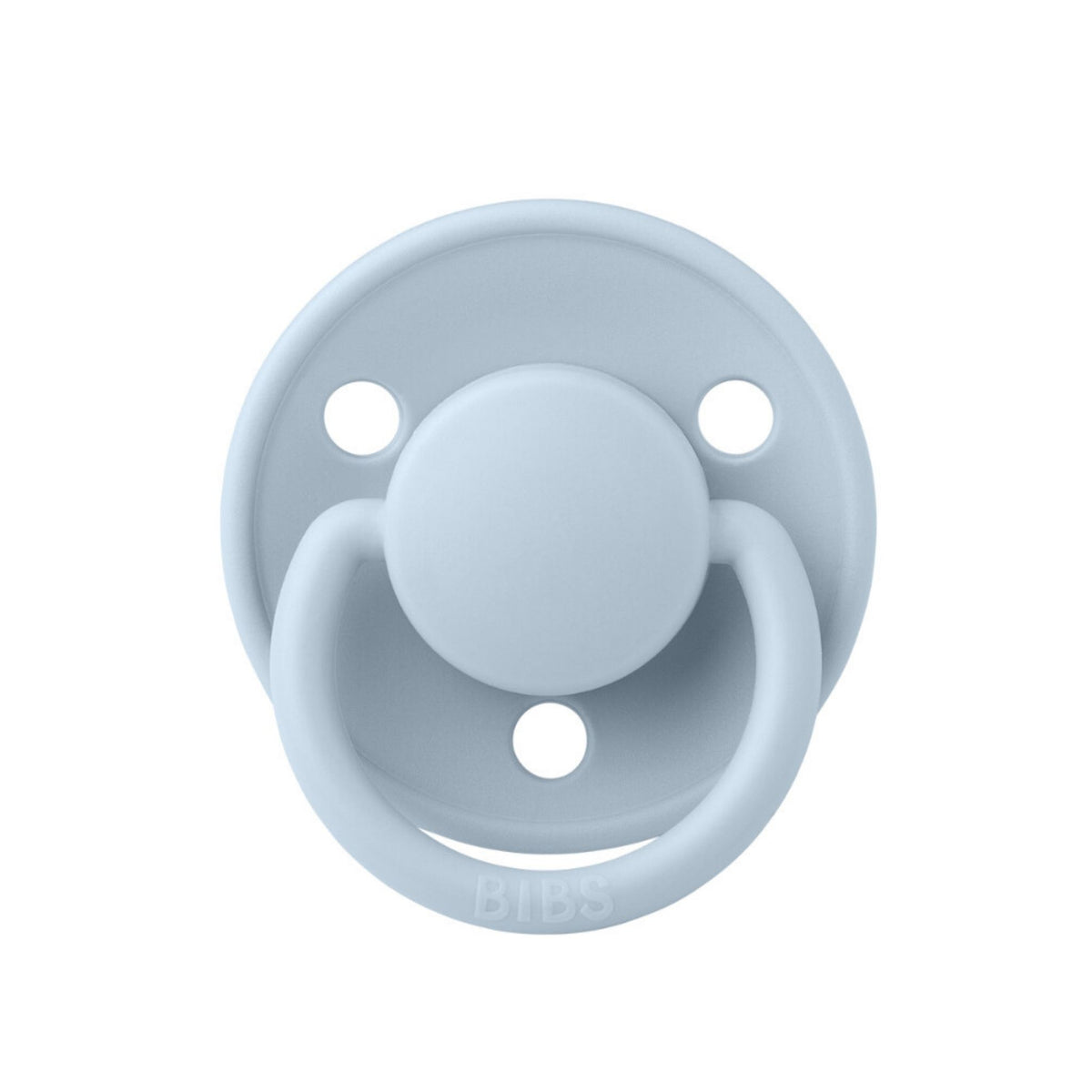 Bibs De Lux Kauçuk Emzik Baby Blue No:1 - Welcome Baby