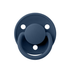 Bibs De Lux Silikon Emzik Steel Blue 0-36 Ay - Welcome Baby