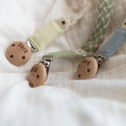 Bibs Paci Brain Emzik Askısı Ivory Vanilla