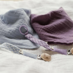 Bibs Paci Brain Emzik Askısı Violet Sky