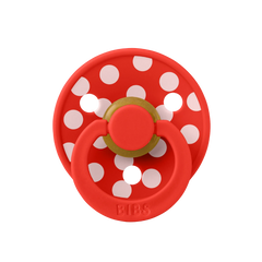 Bibs Studio Colour Anatomik Emzik Polka Big Candy Apple No:1