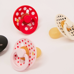 Bibs Studio Colour Anatomik Emzik Polka Big Candy Apple No:2