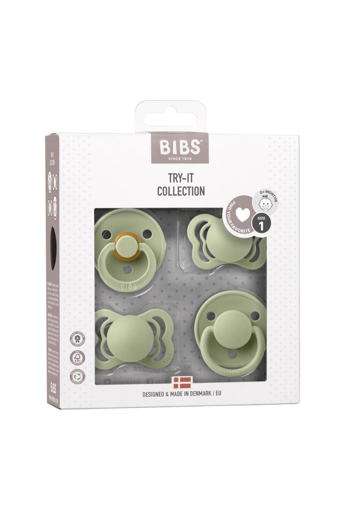 Bibs Try-it Box Sage