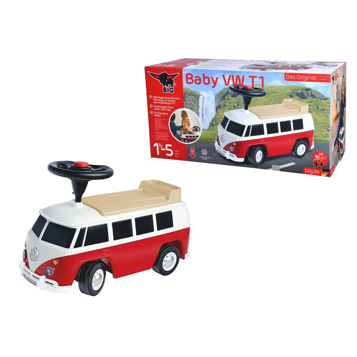 Big Baby VW T1 Red Bingit Araba