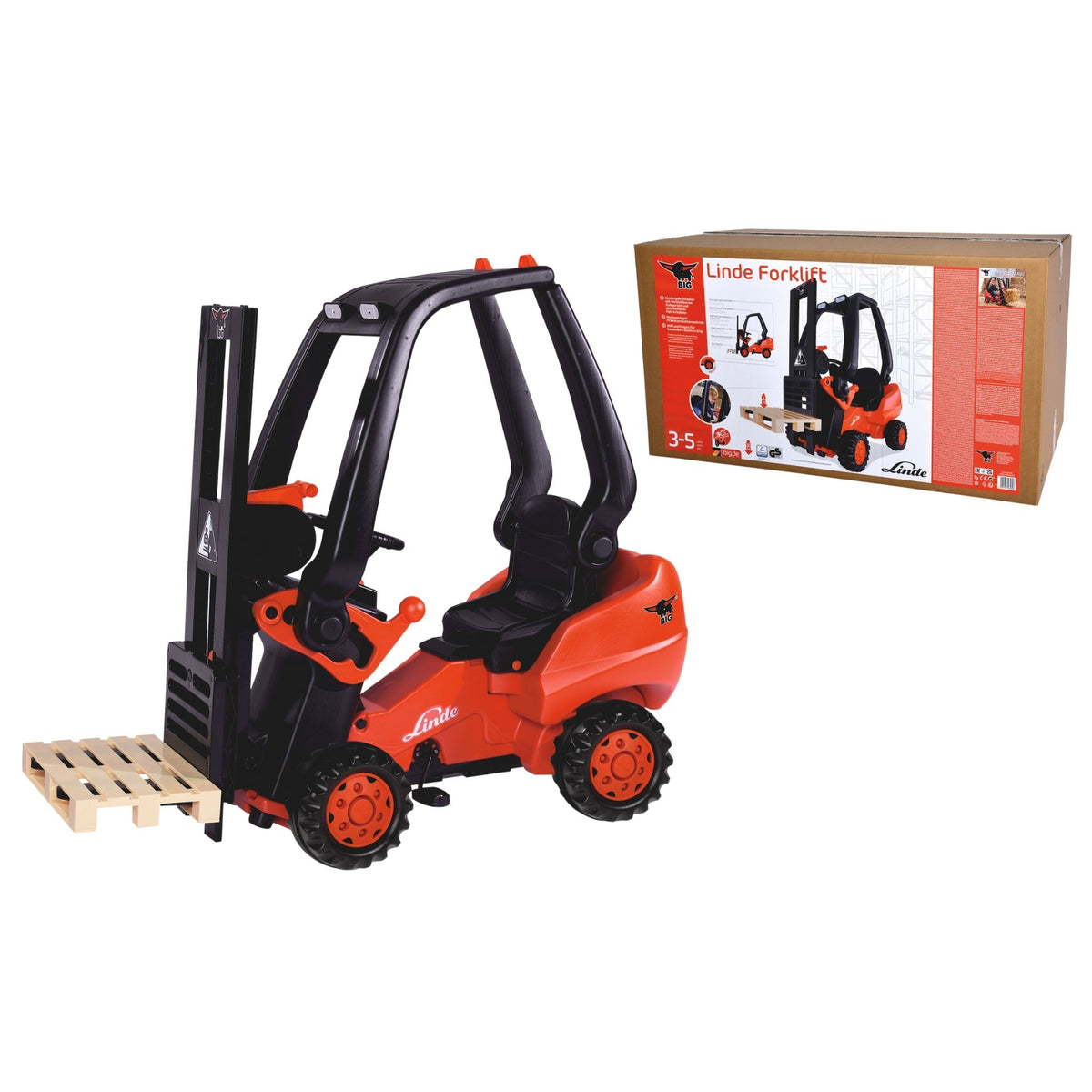Big Linde Forklift Oyuncak Araç