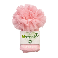 Biorganic Jakarlı Dantelli Külotlu Çorap