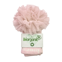 Biorganic Jakarlı Dantelli Külotlu Çorap