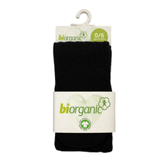 Biorganic Klasik Düz Siyah Külotlu Çorap