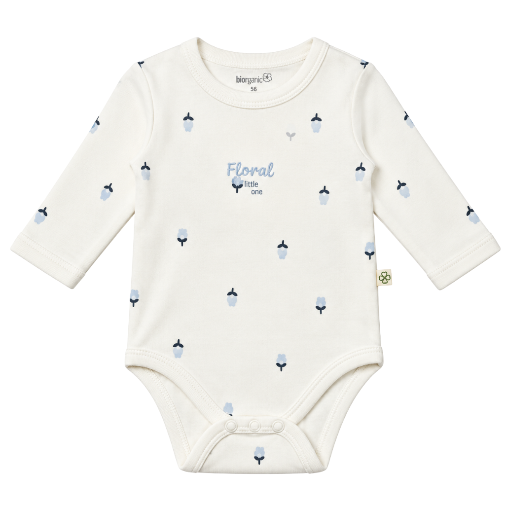 Biorganic Love Floral Uzun Kollu Body