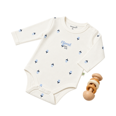 Biorganic Love Floral Uzun Kollu Body