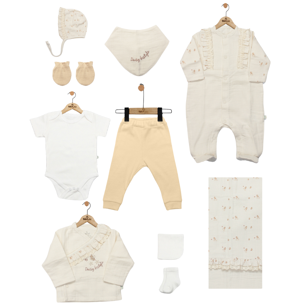 Bistyle 10'lu Hastane Çıkışı Müslin Daisy Flowers