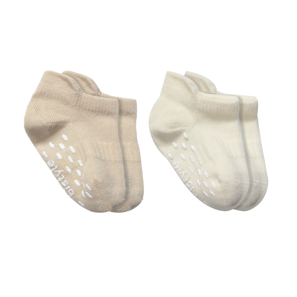 Bistyle 2’li Penye Sneakers Kaymaz Taban Çorap