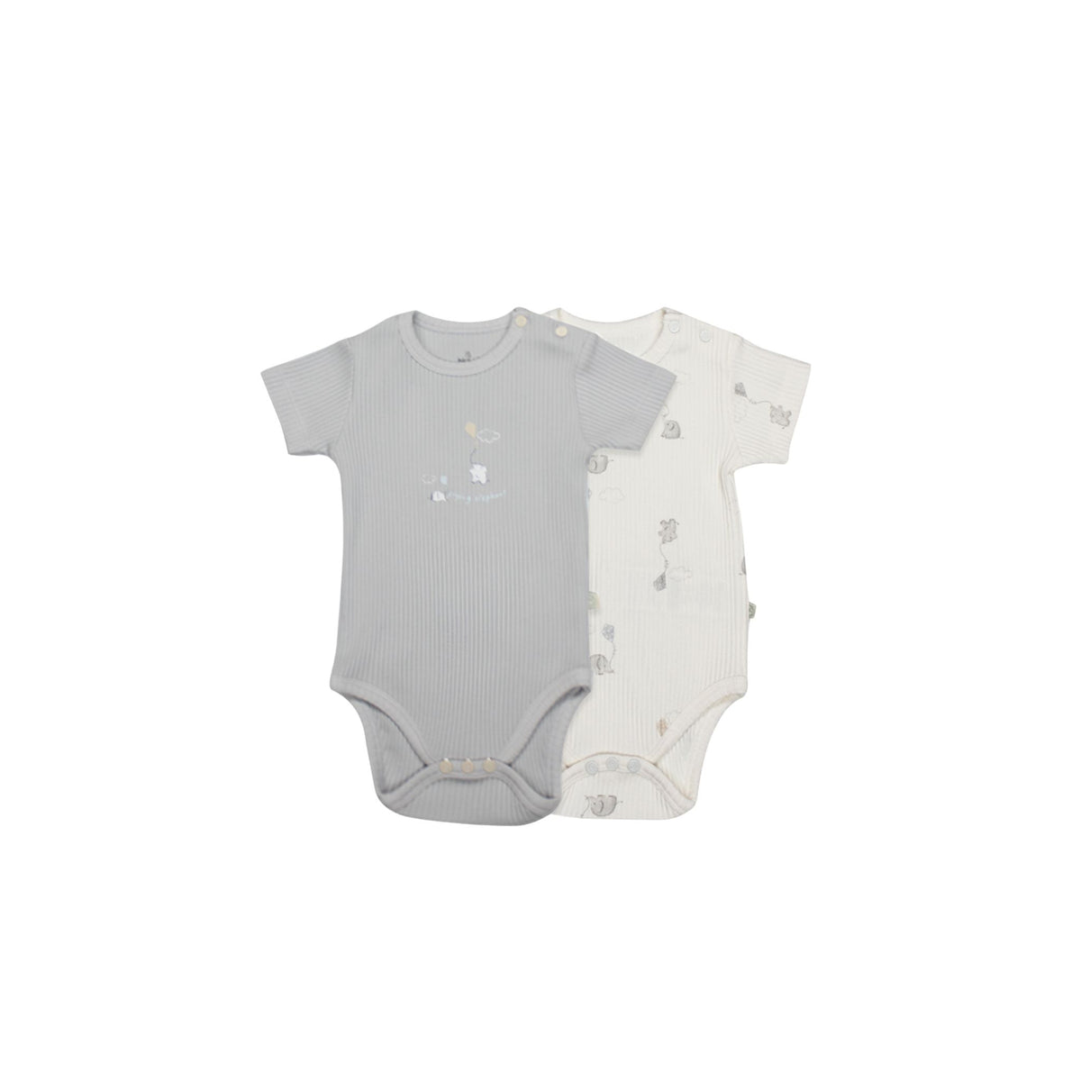 Bistyle 2'li Body Kısa Kol Flying Elephant