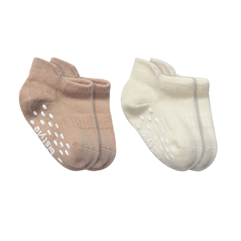 Bistyle 2’li Penye Sneakers Kaymaz Taban Çorap