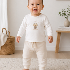 Bistyle 2'li Takım Baby Racoon Bej Ekru