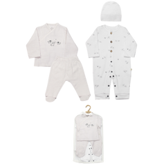 Bistyle 4'lü Tüllü Set Müslin Star Elephant