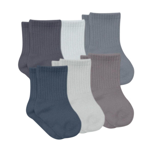 Bistyle 6'lı Penye Bebek Çorabı