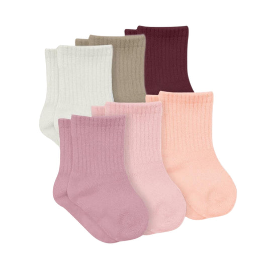 Bistyle 6'Lı Penye Bebek Çorabı