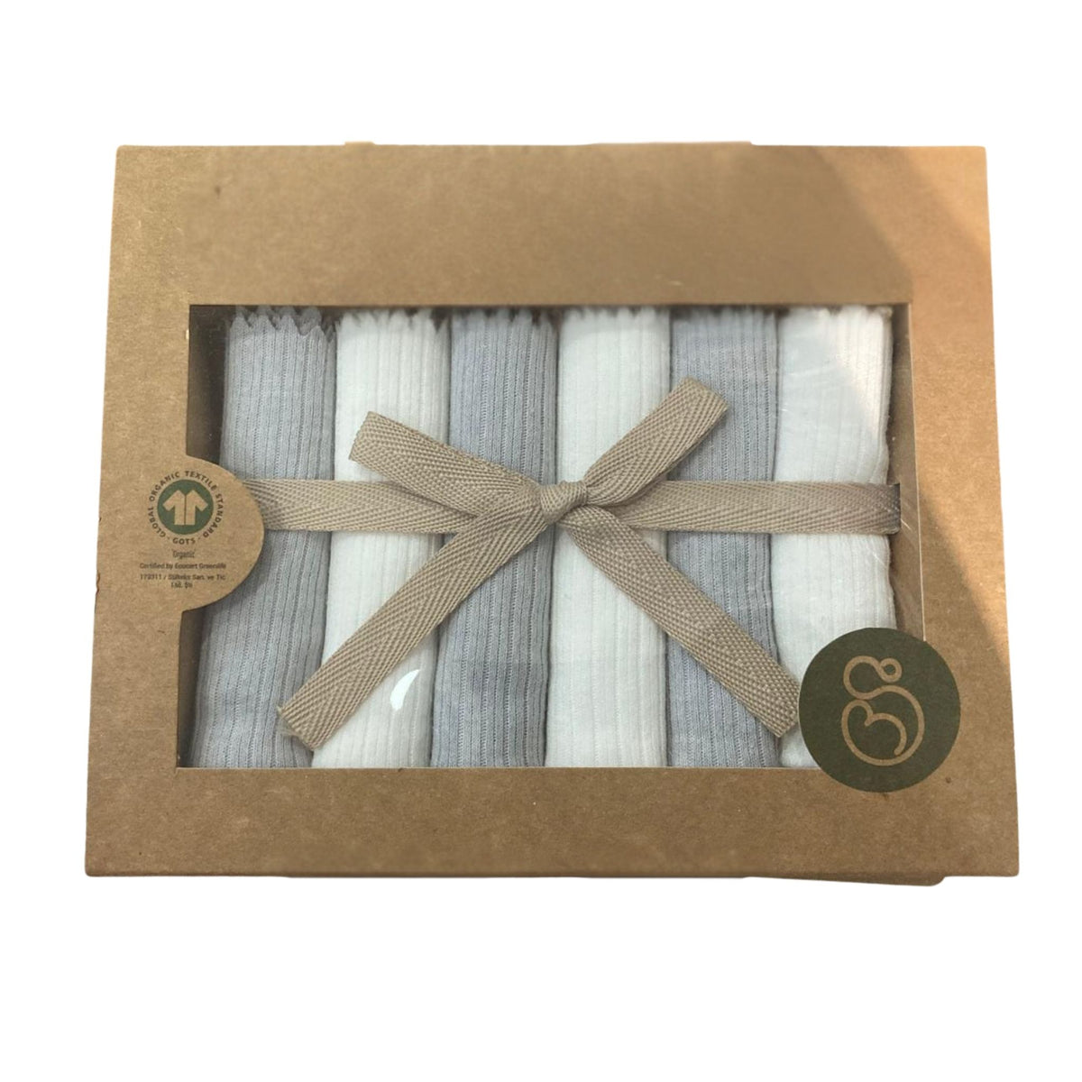 Bistyle 6'lı Penye Mendil Colours Kutulu