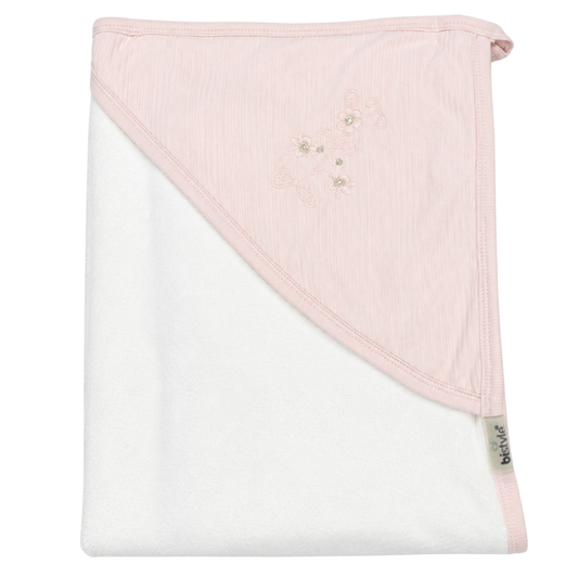 Bistyle Havlu Silgi Dream Garden Pembe Ekru