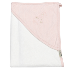 Bistyle Havlu Silgi Dream Garden Pembe Ekru