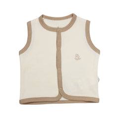 Bistyle Organik Yelek Waffle Natural Style