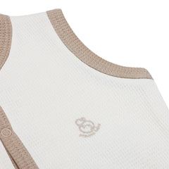 Bistyle Organik Yelek Waffle Natural Style