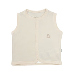 Bistyle Organik Yelek Waffle Natural Style