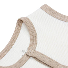 Bistyle Organik Yelek Waffle Natural Style