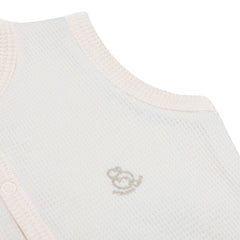 Bistyle Organik Yelek Waffle Natural Style