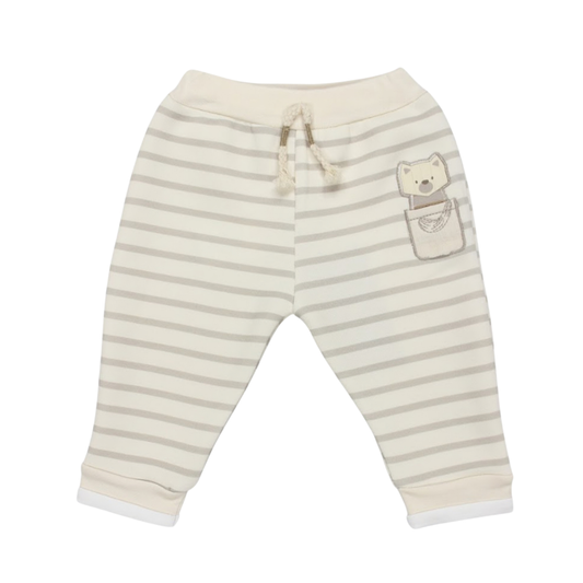 Bistyle Patiksiz Alt Baby Racoon Bej Ekru