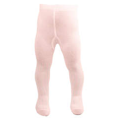 Bistyle Tekli Penye Külotlu Çorap Kaymaz Basic Pembe