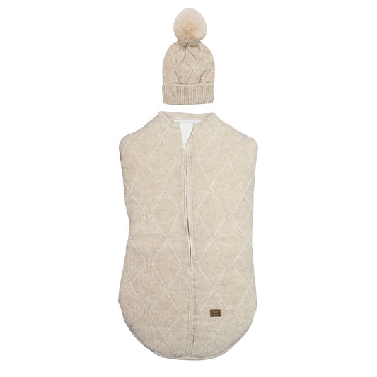 Bistyle Bej Renkli Triko Kundak Baby In Swadding